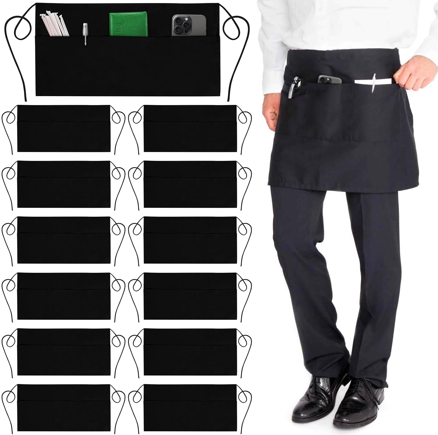 GREEN LIFESTYLE professional-grade apron for restaurants and cafes.