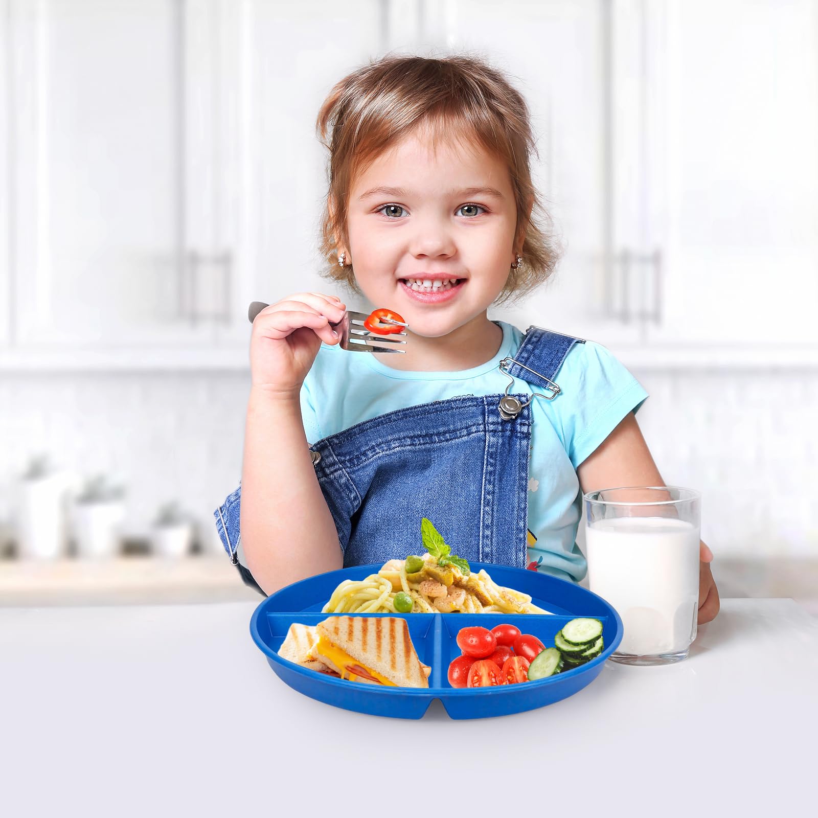 Greenandlife BPA-free food-grade PP plate ensures safe everyday use.