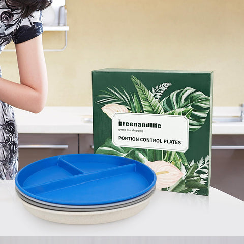 Greenandlife microwave-safe plate for quick reheats without extra dishes.