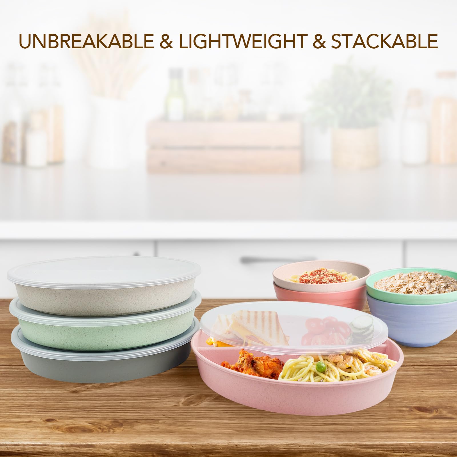 Greenandlife unbreakable design is ideal for kids and travel.