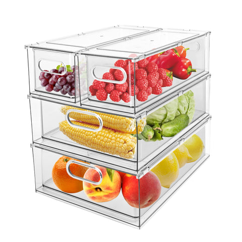 Greenby fridge drawer large pullout for organized produce.