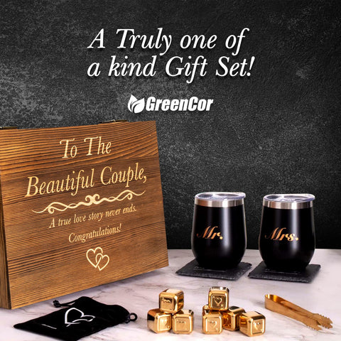 GreenCor Heart-shaped opener and stopper for convenient wine serving