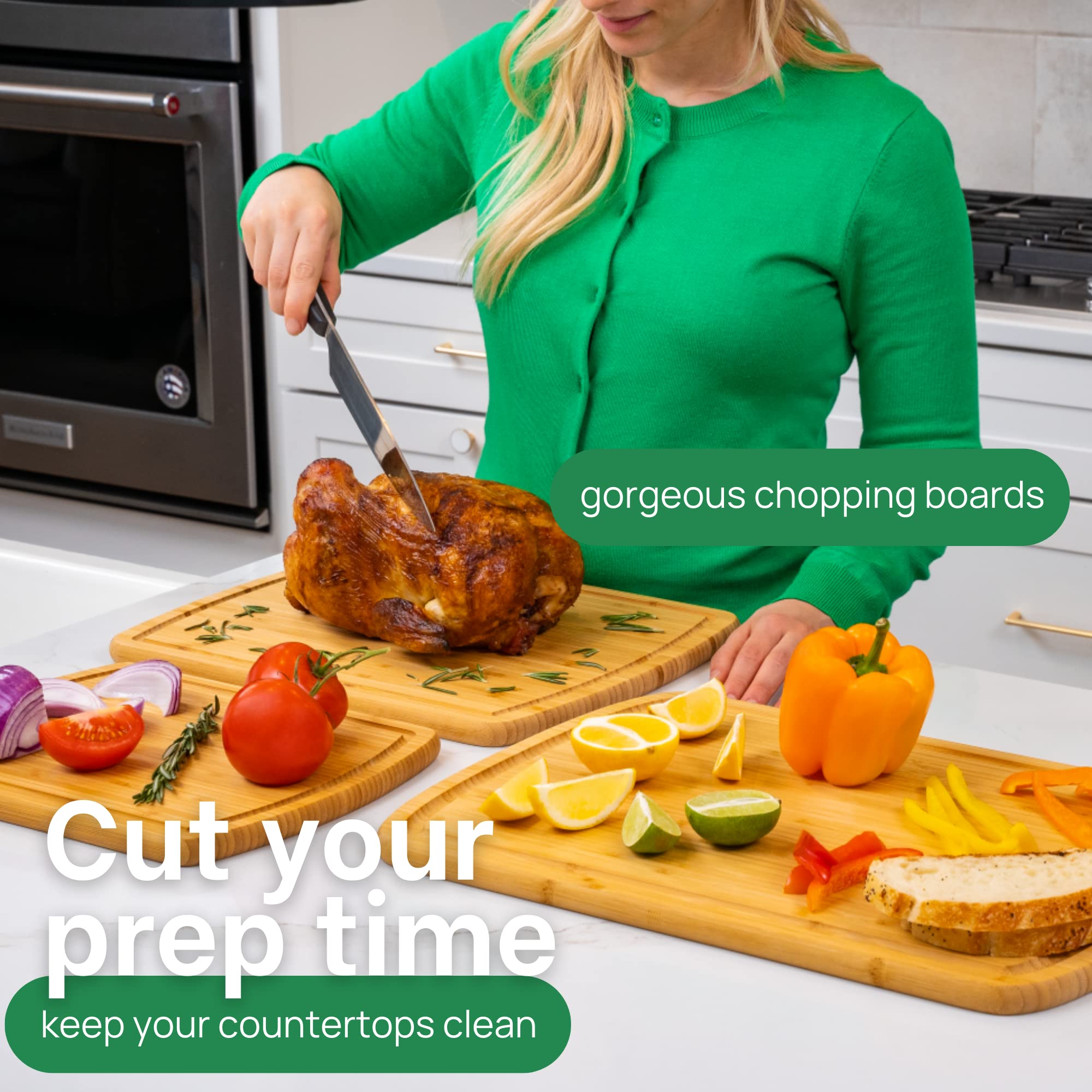 Greener Chef charcuterie board—stylish serving surface for parties