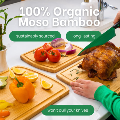 Greener Chef cutting board medium—ideal for meat and herb prep