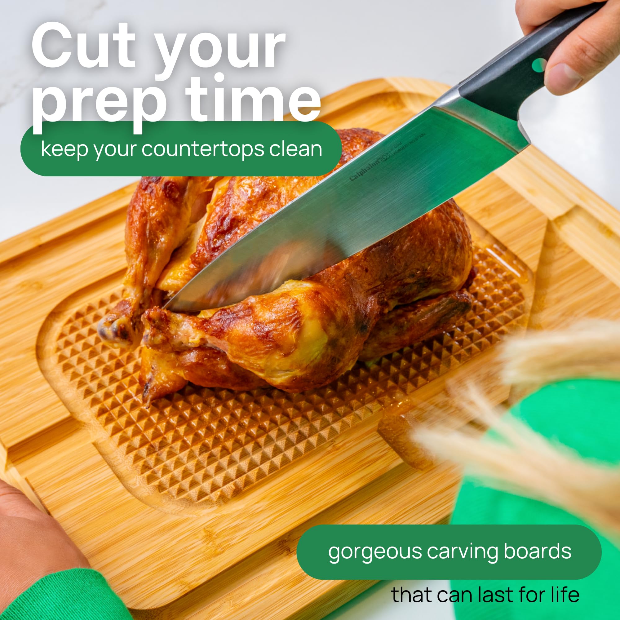 Greener Chef lifetime replacement guarantee signals durable kitchen companion.
