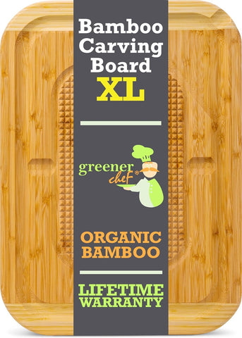 Greener Chef serving-ready board ideal for big family meals and gatherings.