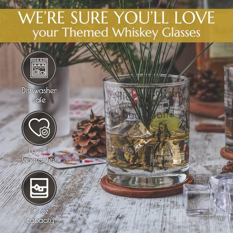 Greenline Goods 10oz heavy-base glass sturdy for whiskey, scotch, or bourbon.