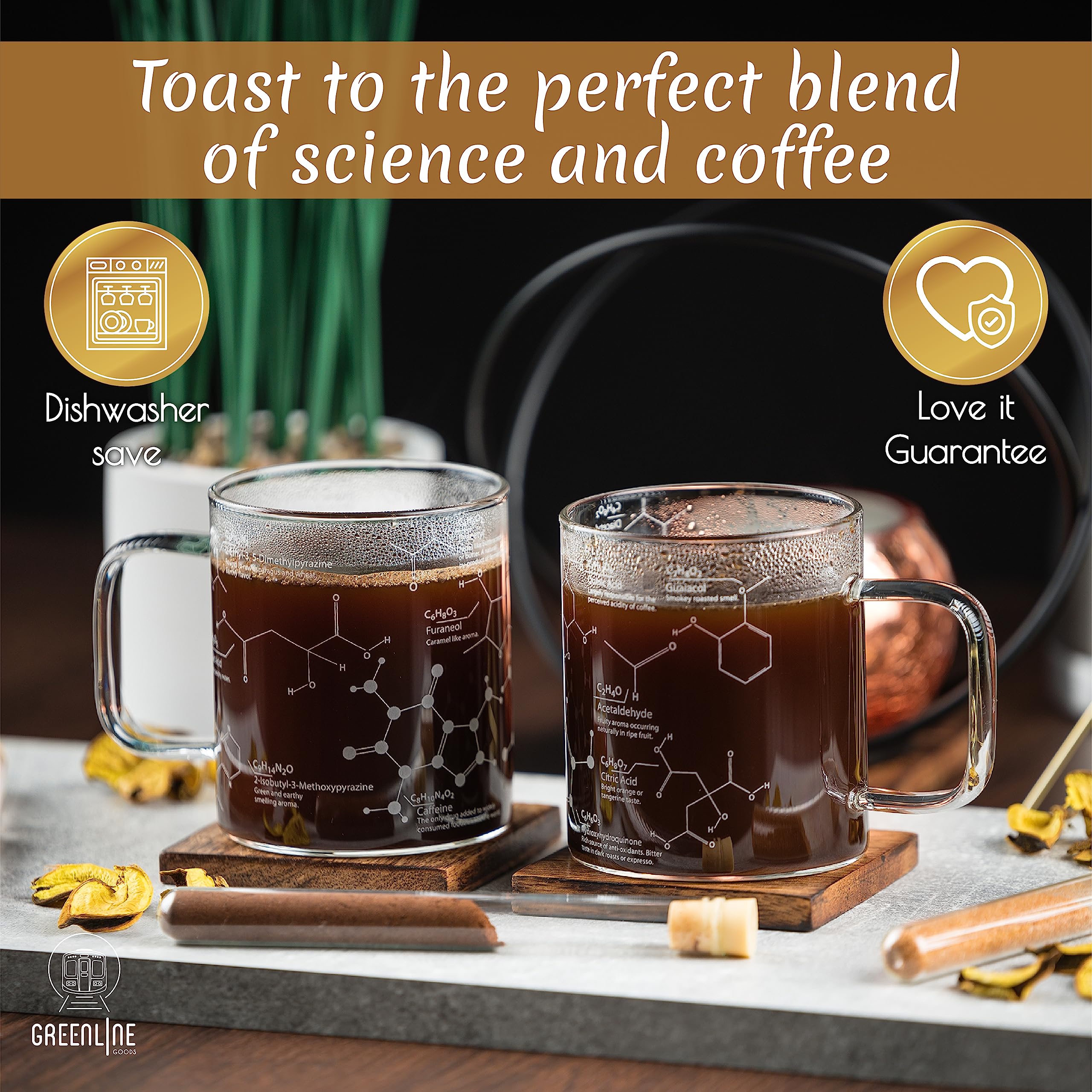 Greenline Goods coffee mug gift box packaging makes a thoughtful present.