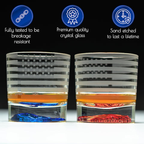 Greenline Goods heavy-base 10oz tumblers for a premium feel and stability.