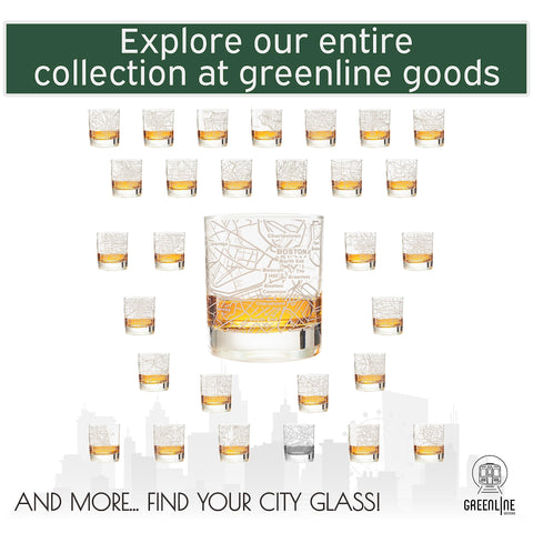 Greenline Goods old-fashioned bourbon glass suitable for celebratory cocktails