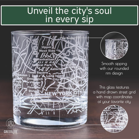 Greenline Goods offers a unique gift idea for bourbon lovers and city enthusiasts