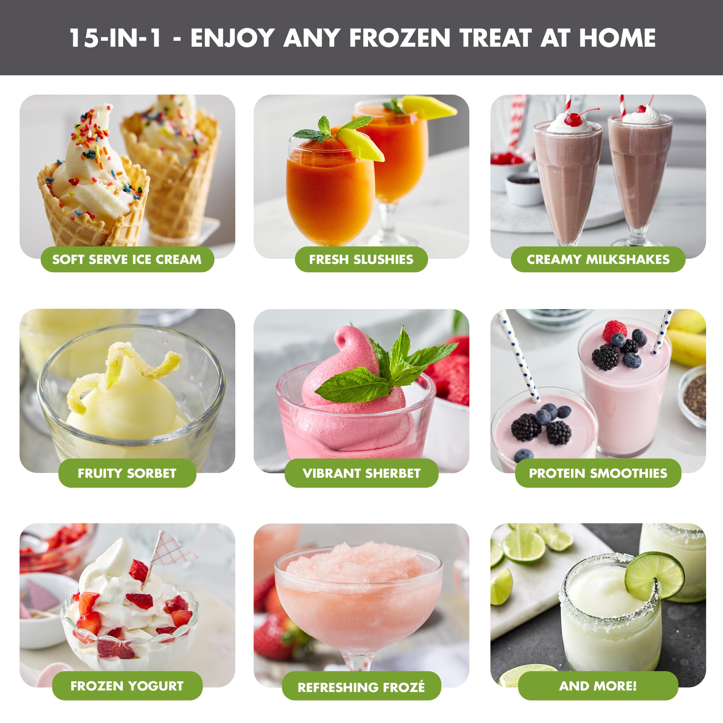 GreenPan Frost quiet built‑in chiller for fast freezing