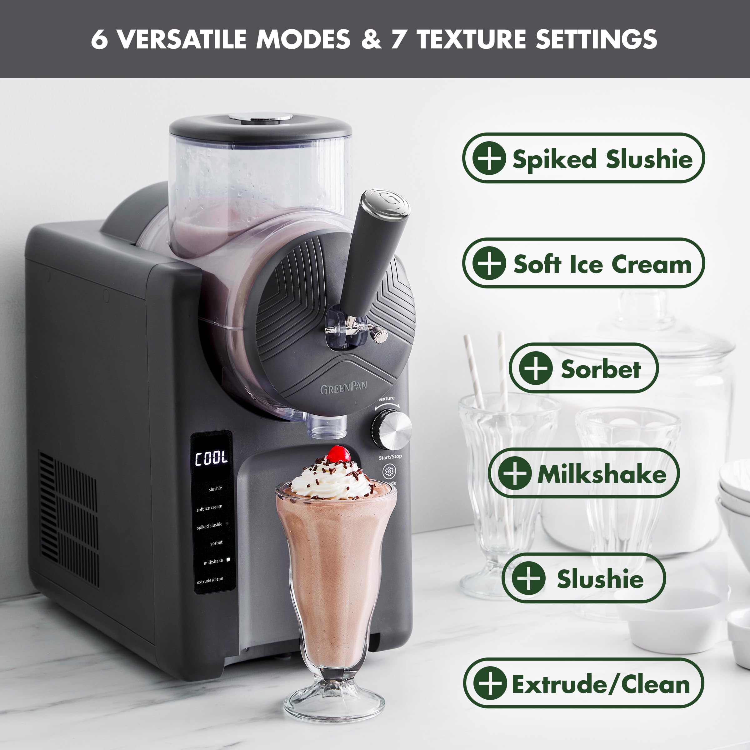 GreenPan Frost seven textures to tailor creaminess