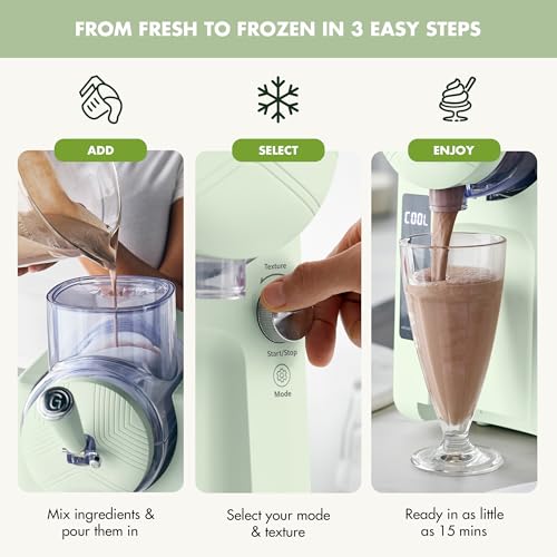 GreenPan Frost sorbet-texture-settings produce smooth, vibrant fruit desserts