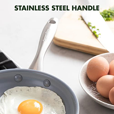 GreenPan Lima oven-safe up to 600°F for versatile meals.