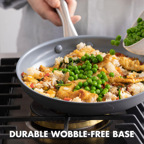 Oven safe up to 600°F for broiling and finishing dishes