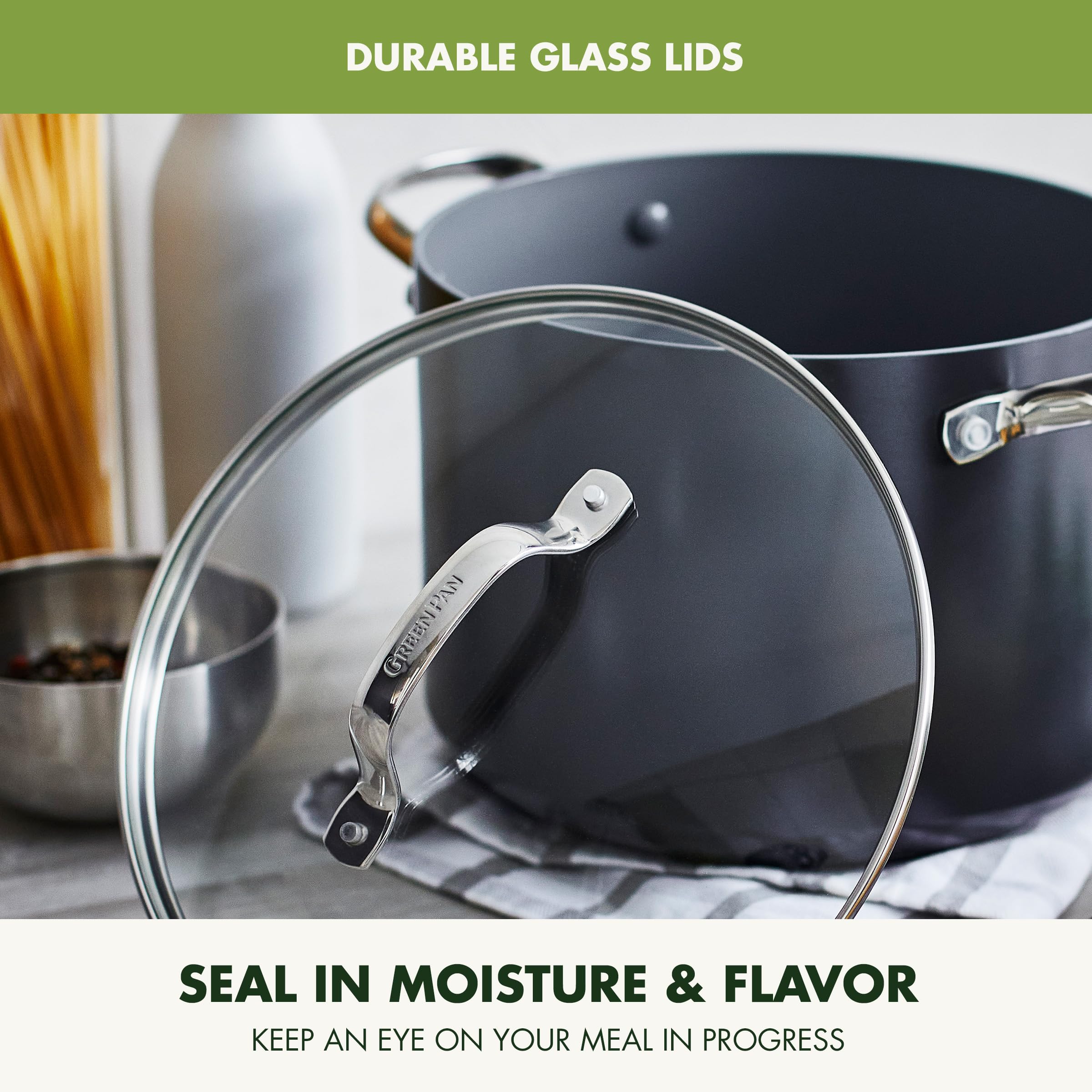 Oven-safe up to 600°F, ready for finishing in oven.