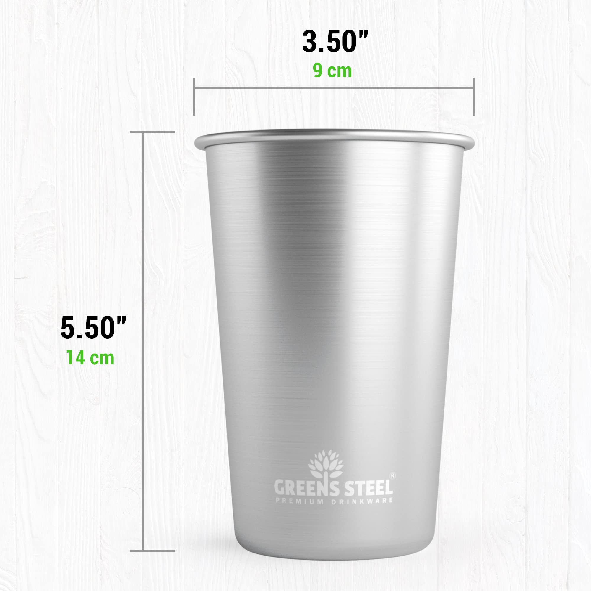 Greens Steel 20oz cups dishwasher-safe photo shows easy cleanup