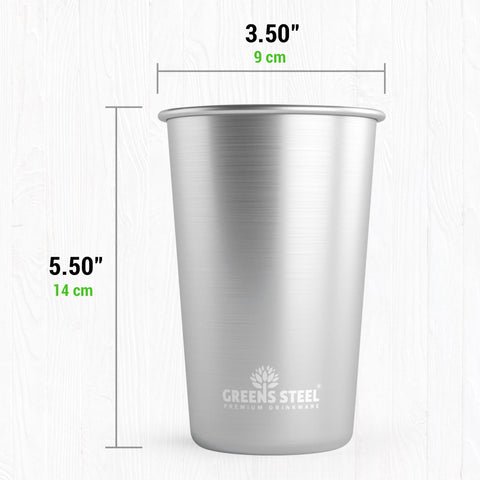 Greens Steel 20oz cups dishwasher-safe photo shows easy cleanup