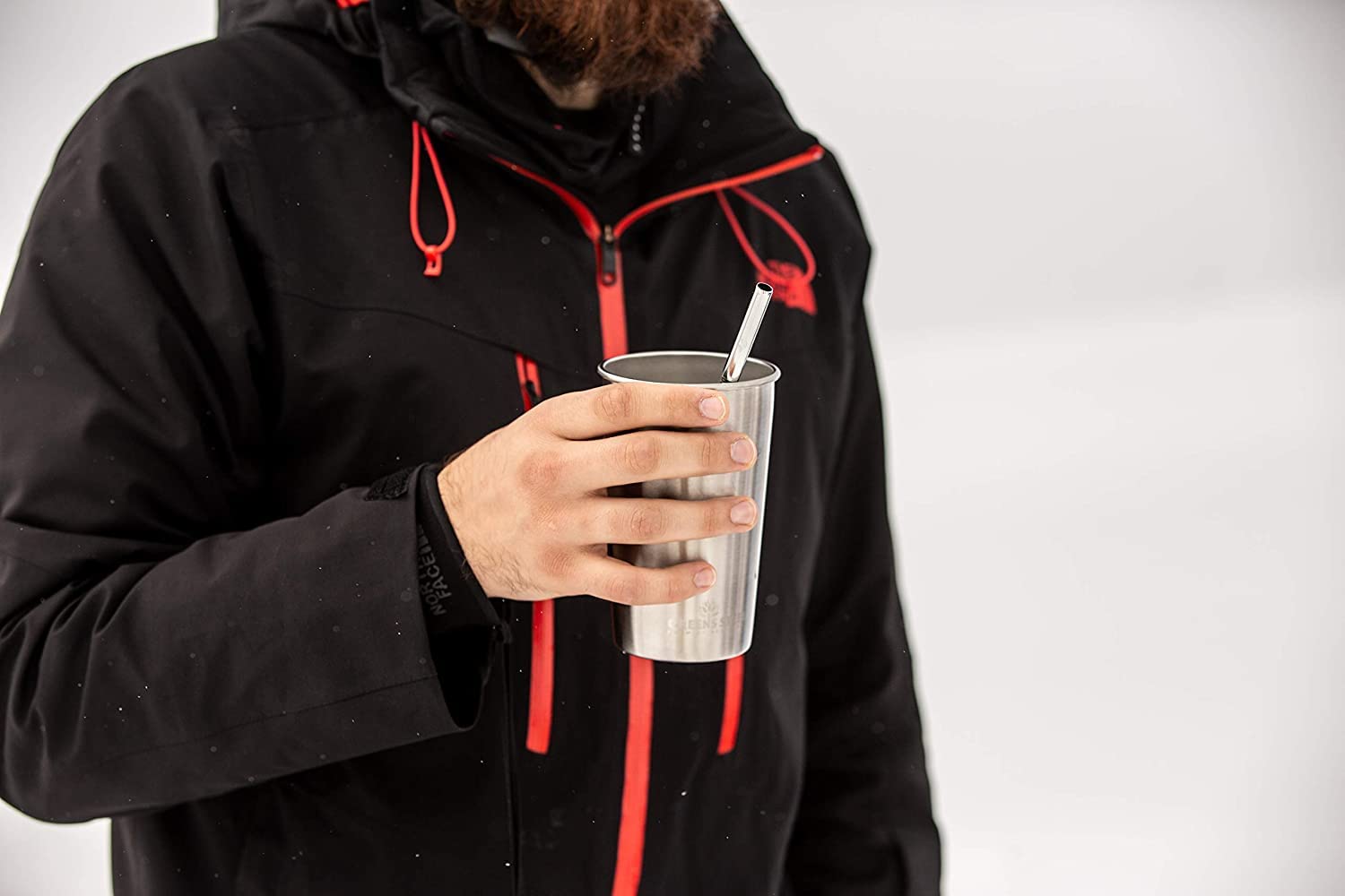 Greens Steel 20oz cups interior electropolished close-up highlights rust-free shine