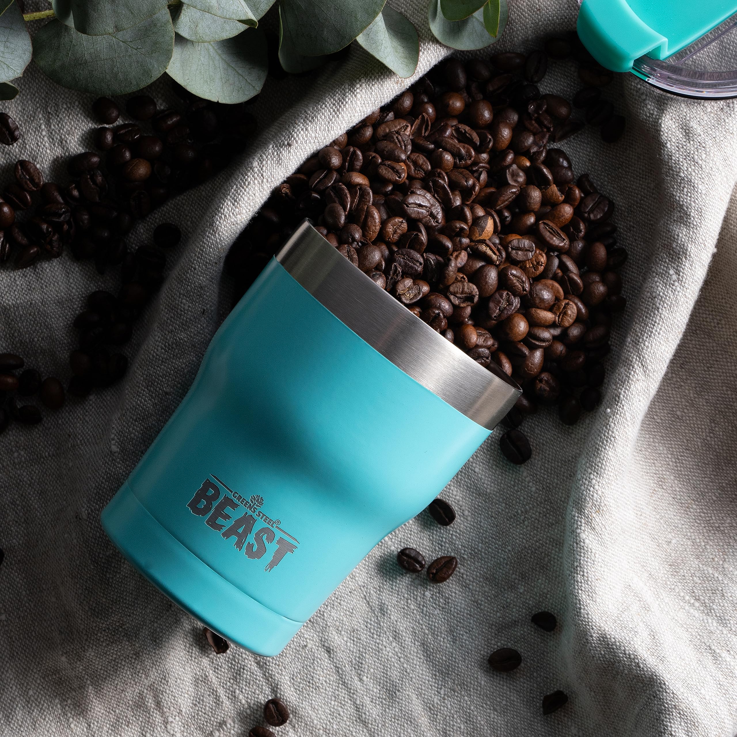 Greens Steel Beast 10oz tumbler compact design for travel and daily use.