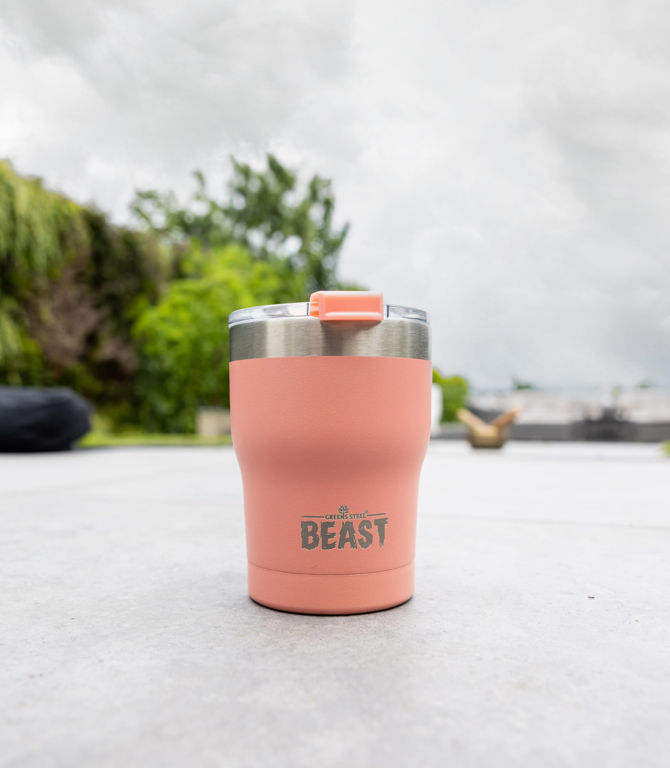 Greens Steel Beast 10 oz interior is electro-polished for a clean taste.