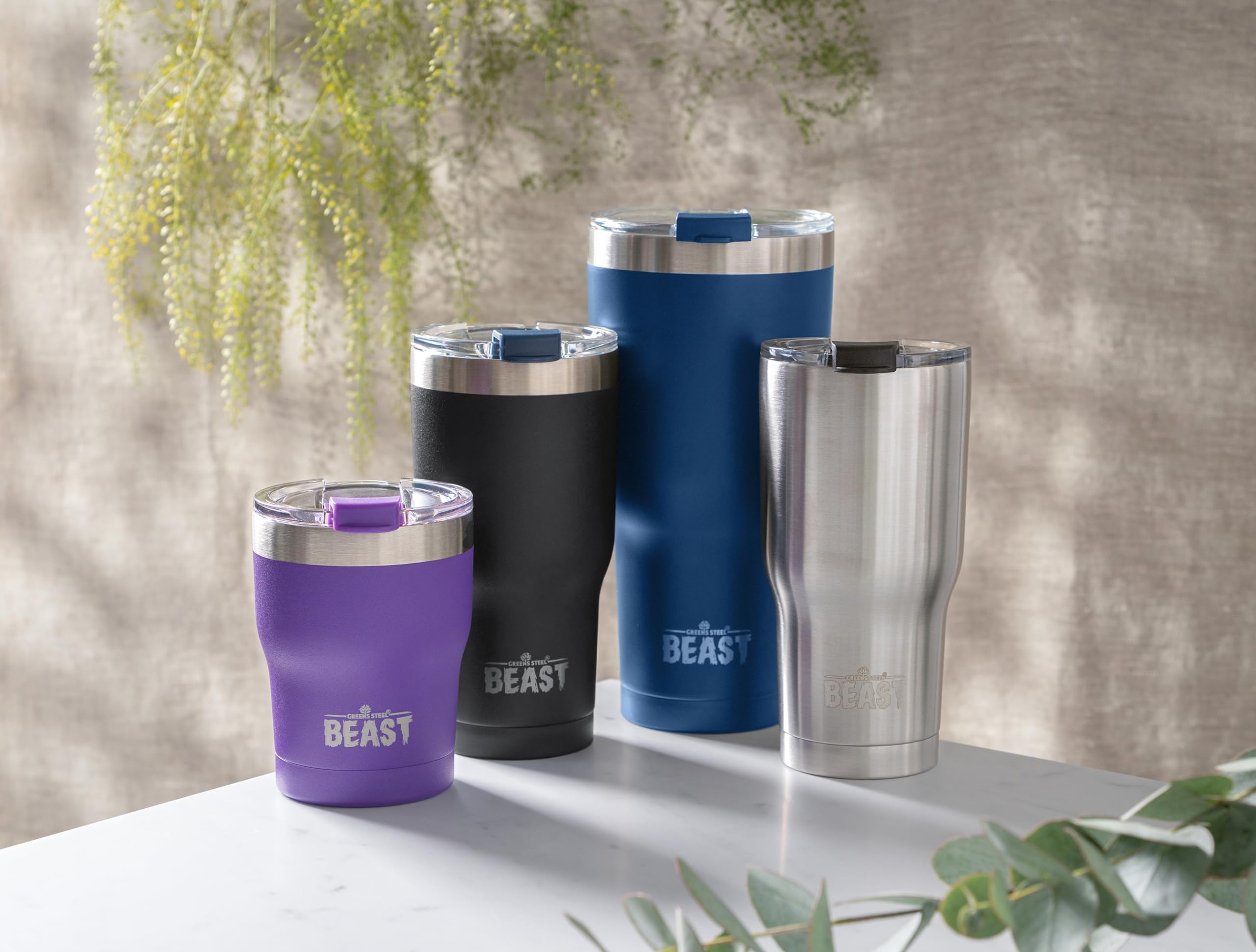Greens Steel Beast 30oz Tumbler gift box packaging creates a premium gift.