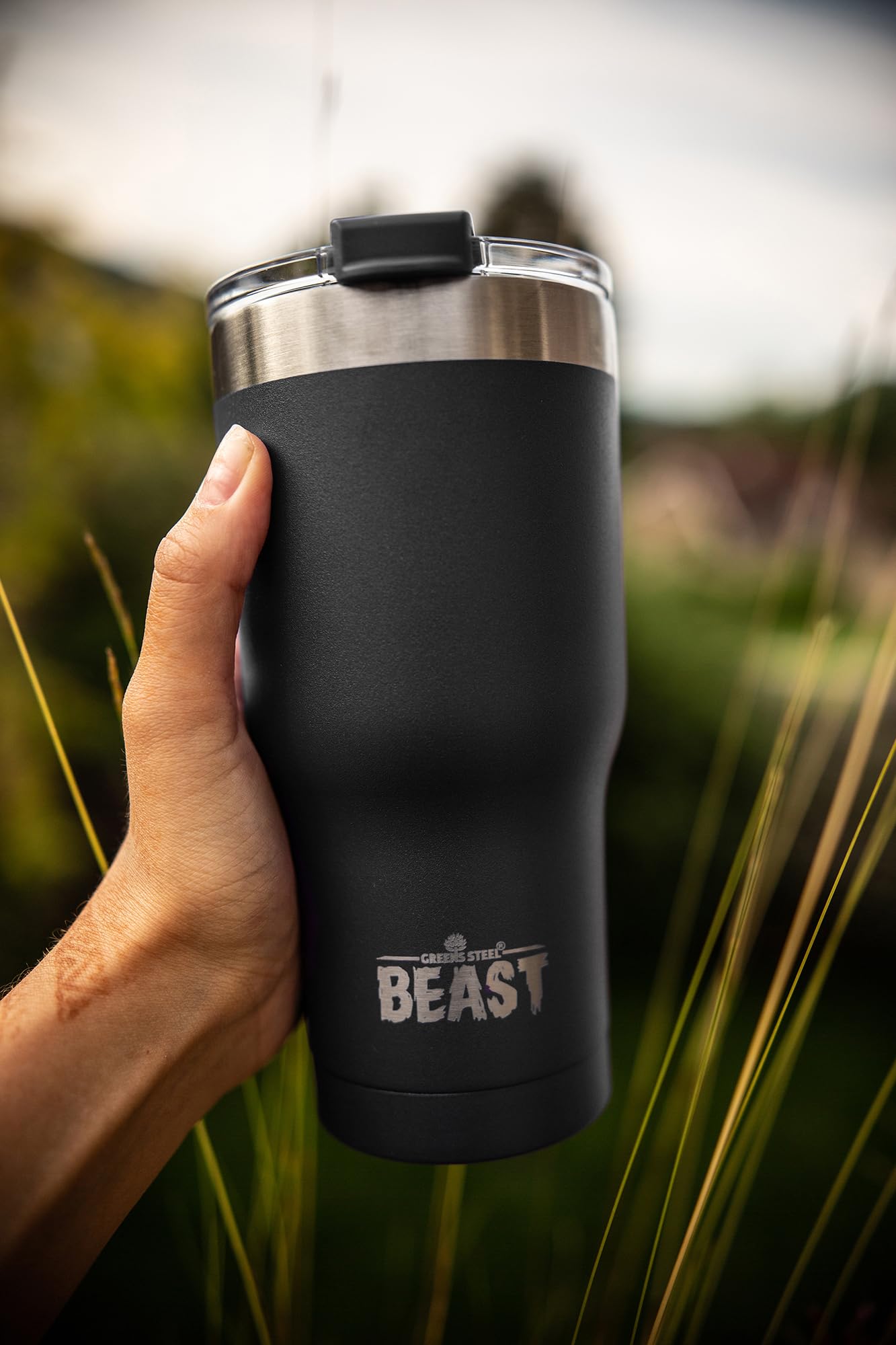 Greens Steel Beast interior is electro polished for pure taste and easy cleaning