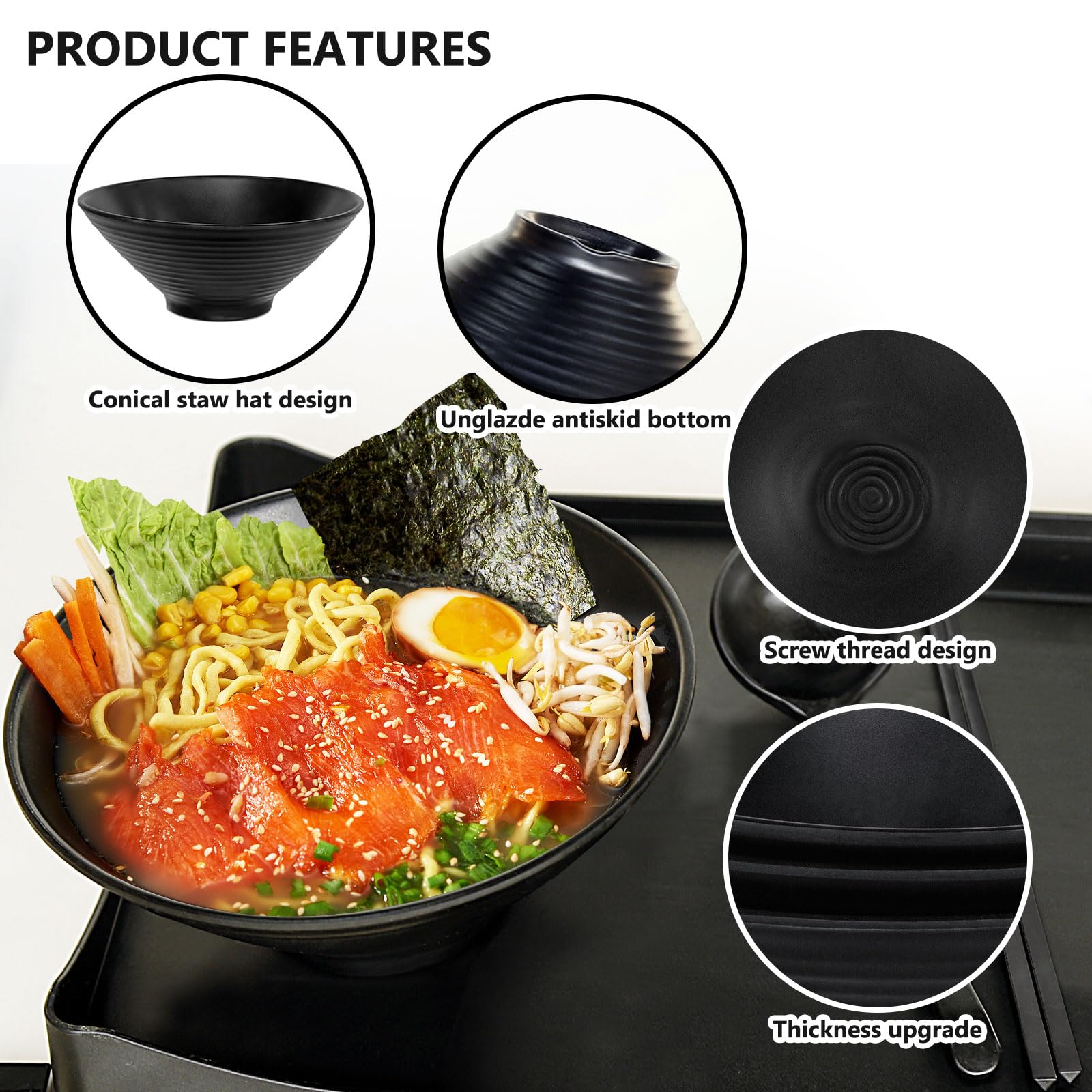 Greentainer melamine close-up highlighting durable, lightweight material