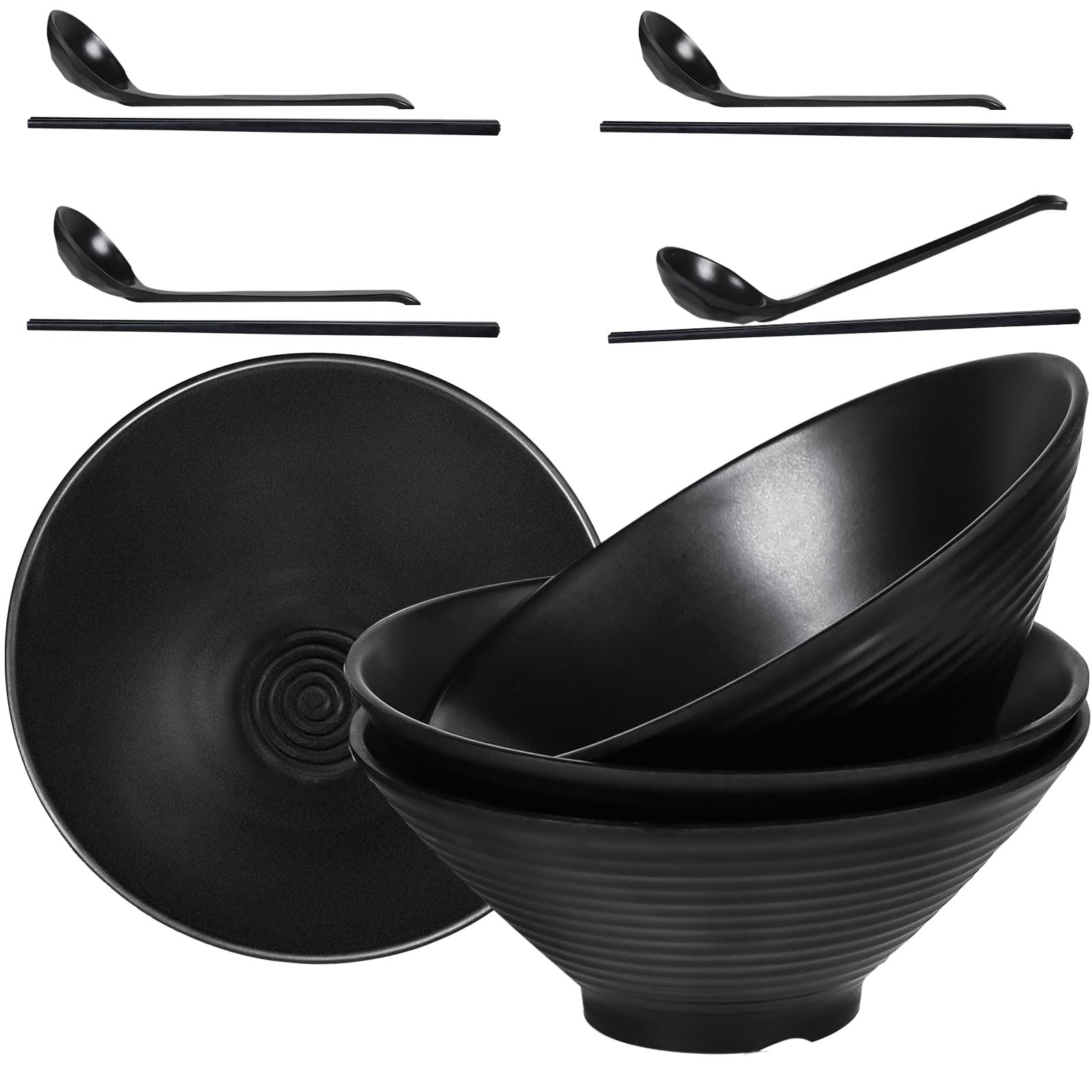 Greentainer packaging includes four bowls and utensils for gifting