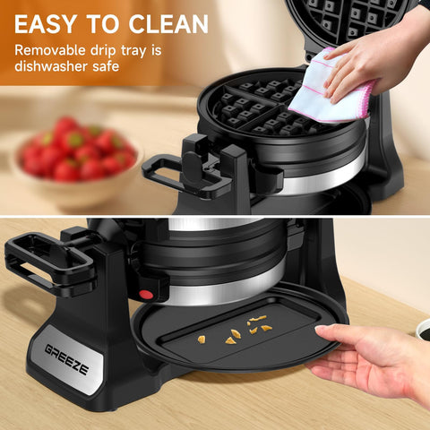 Greeze cool-touch handle and locking buckle promote safe operation