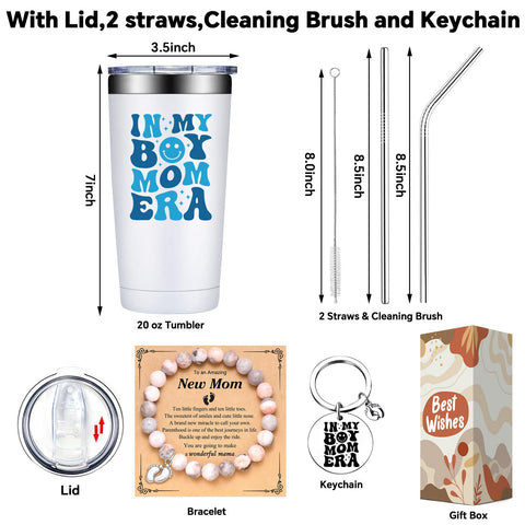 Grifarny new mom gift set with tumbler and accessories for celebrations