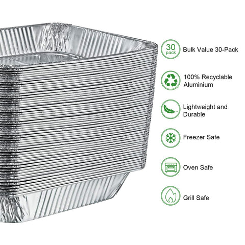 GrillChef pans compatible with steam tables for warming at events.
