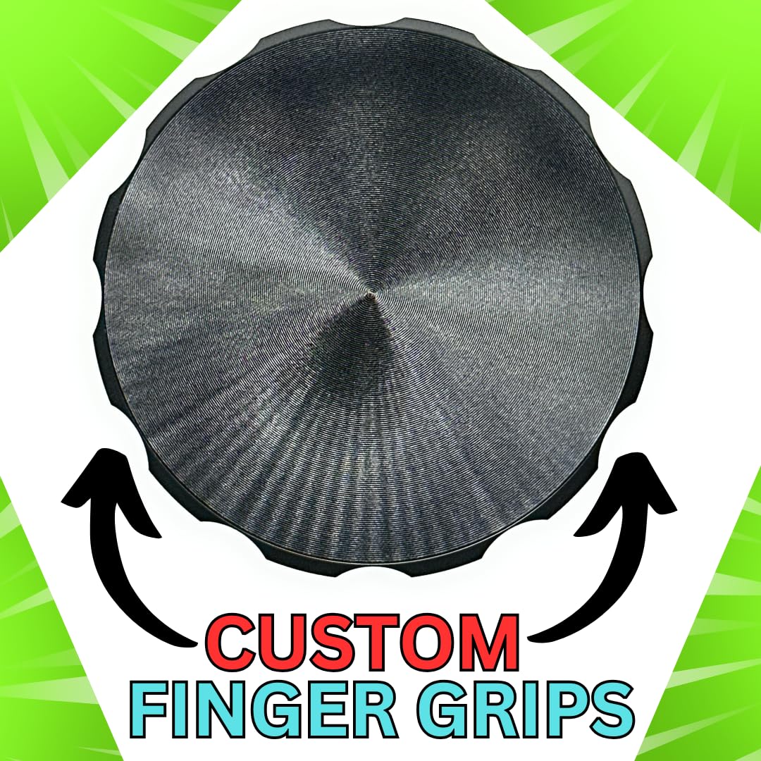 Grinder Garage sharp precision teeth for smooth grinding.