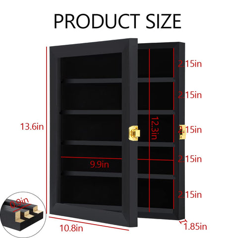 Grintus display case with UV-protected acrylic panel for blade protection