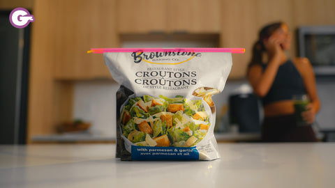 GripStic dishwasher-safe clips are easy to clean after meals.
