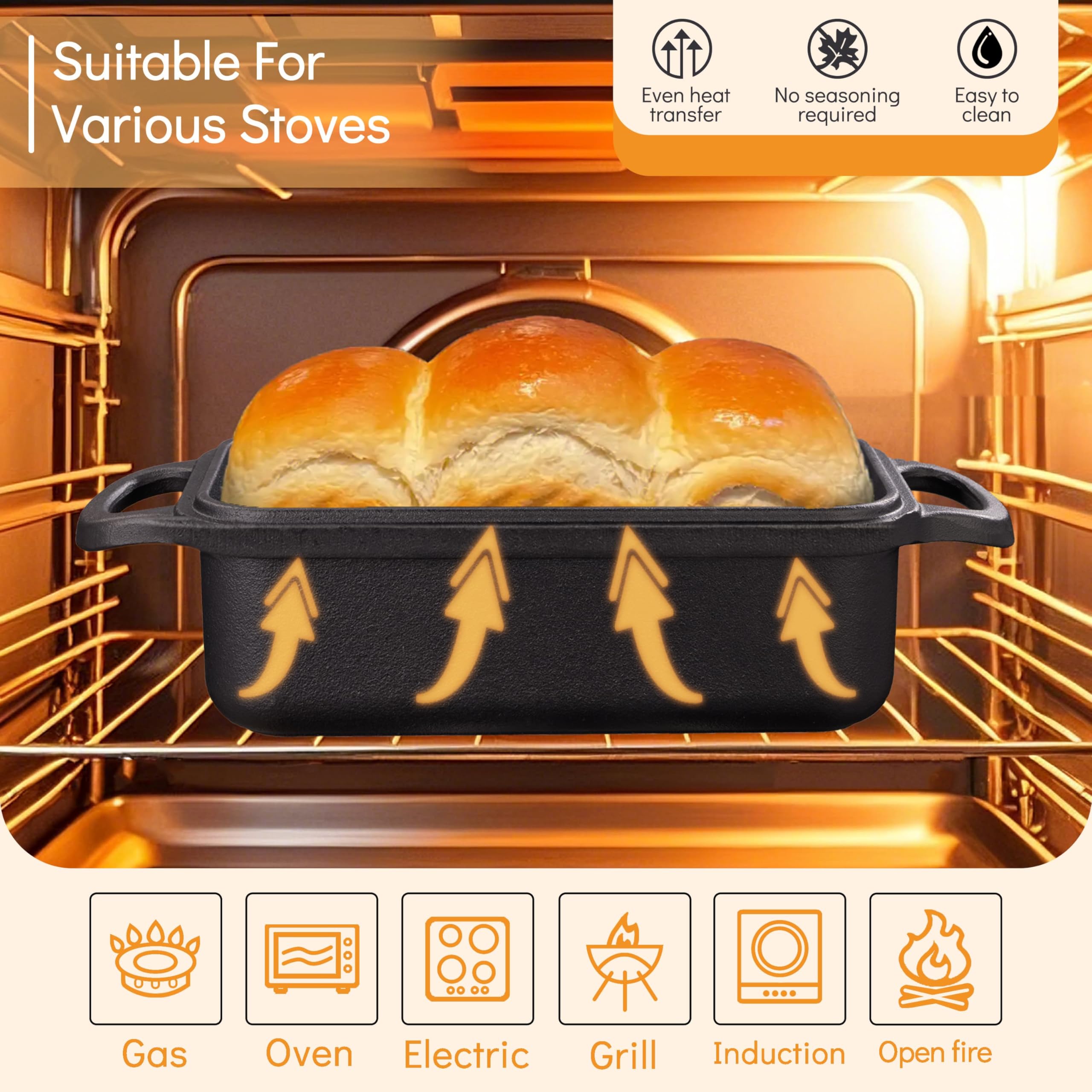 GRMlmosa bread pan crust turns golden and appealing.