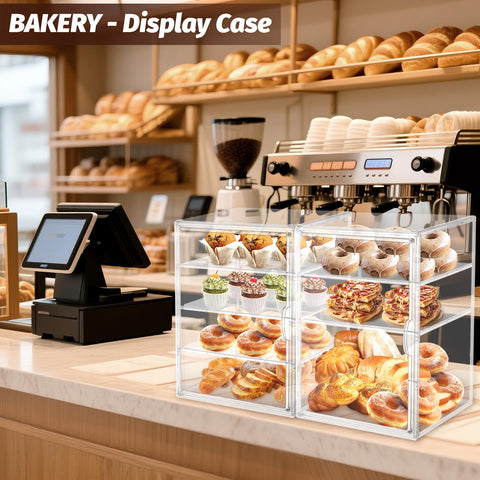 Grnheat Pastry Display Case ideal for home kitchens and small cafes.