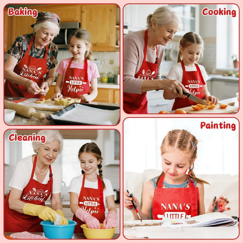 GROBRO7 front pockets design for utensils, brushes, and crayons during activities.