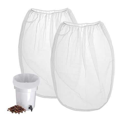 GRONGU cold brew filter bag ready on Toddy 5-gallon system for clean filtration