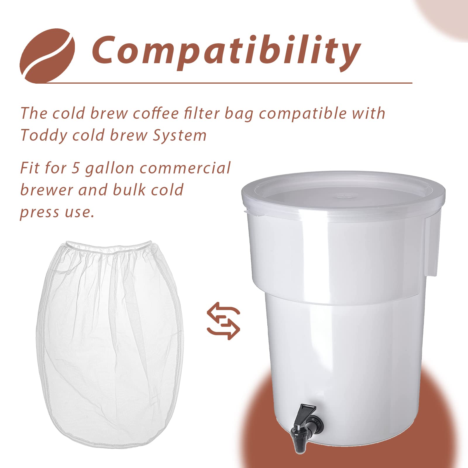 GRONGU filter bag after use being washed for easy maintenance