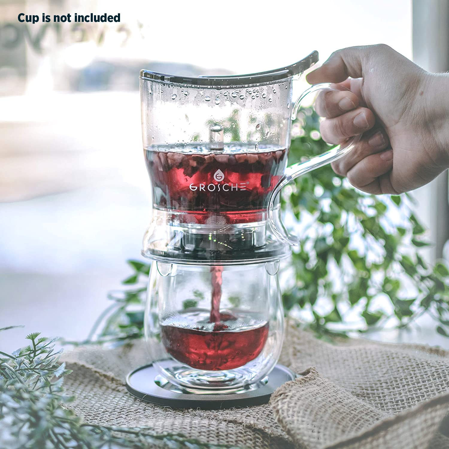 GROSCHE Aberdeen compatible with green, black, and blooming teas.