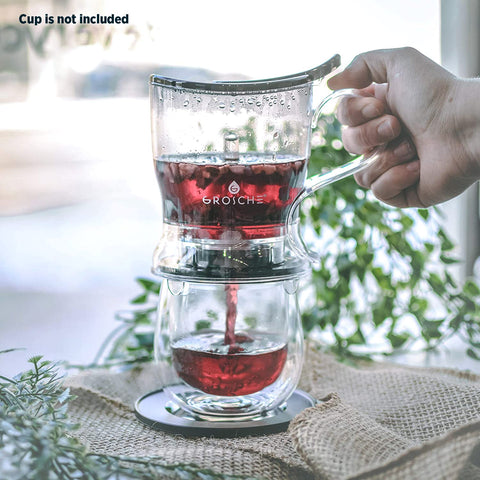 GROSCHE Aberdeen compatible with green, black, and blooming teas.