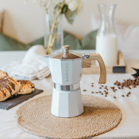 GROSCHE Milano burn guard protects fingers while venting steam