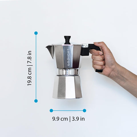 Silicone gasket in Milano Moka Pot for a tight seal