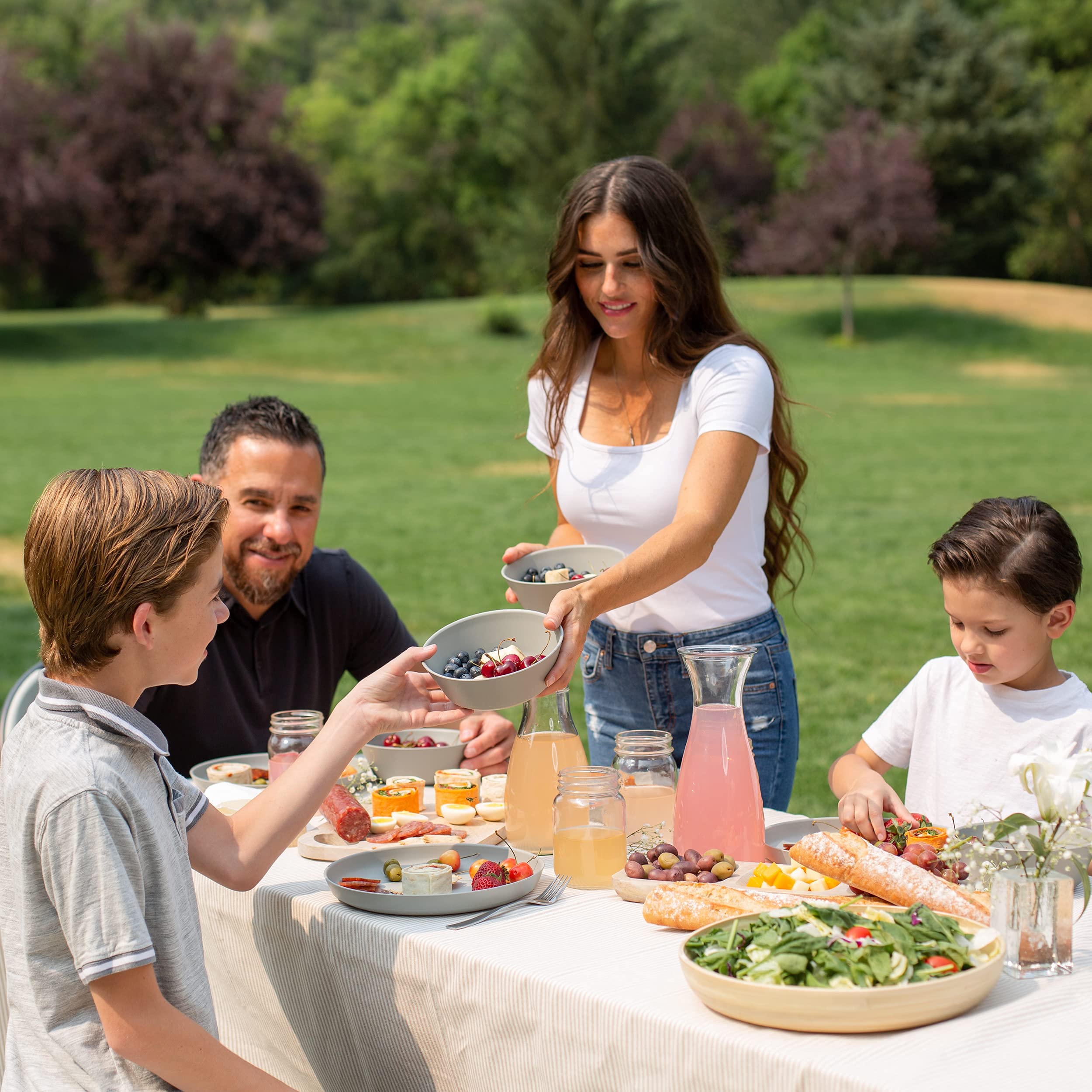 Grow Forward durable dishware designed for outdoor use