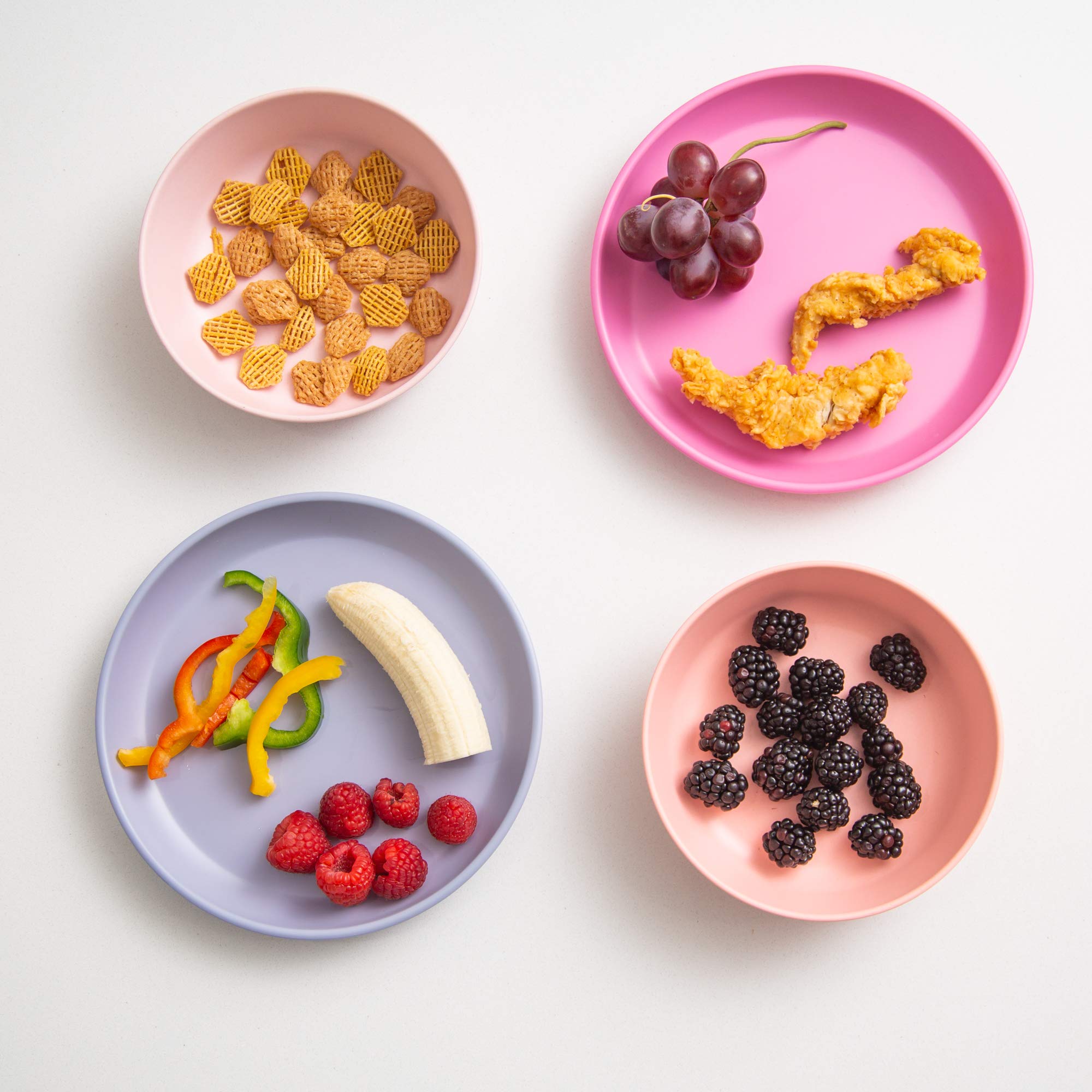 Grow Forward floral design plates and bowls for cheerful family meals