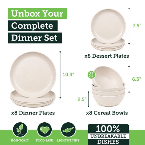 Grow Forward cereal bowls showcase sturdy, lightweight everyday dining