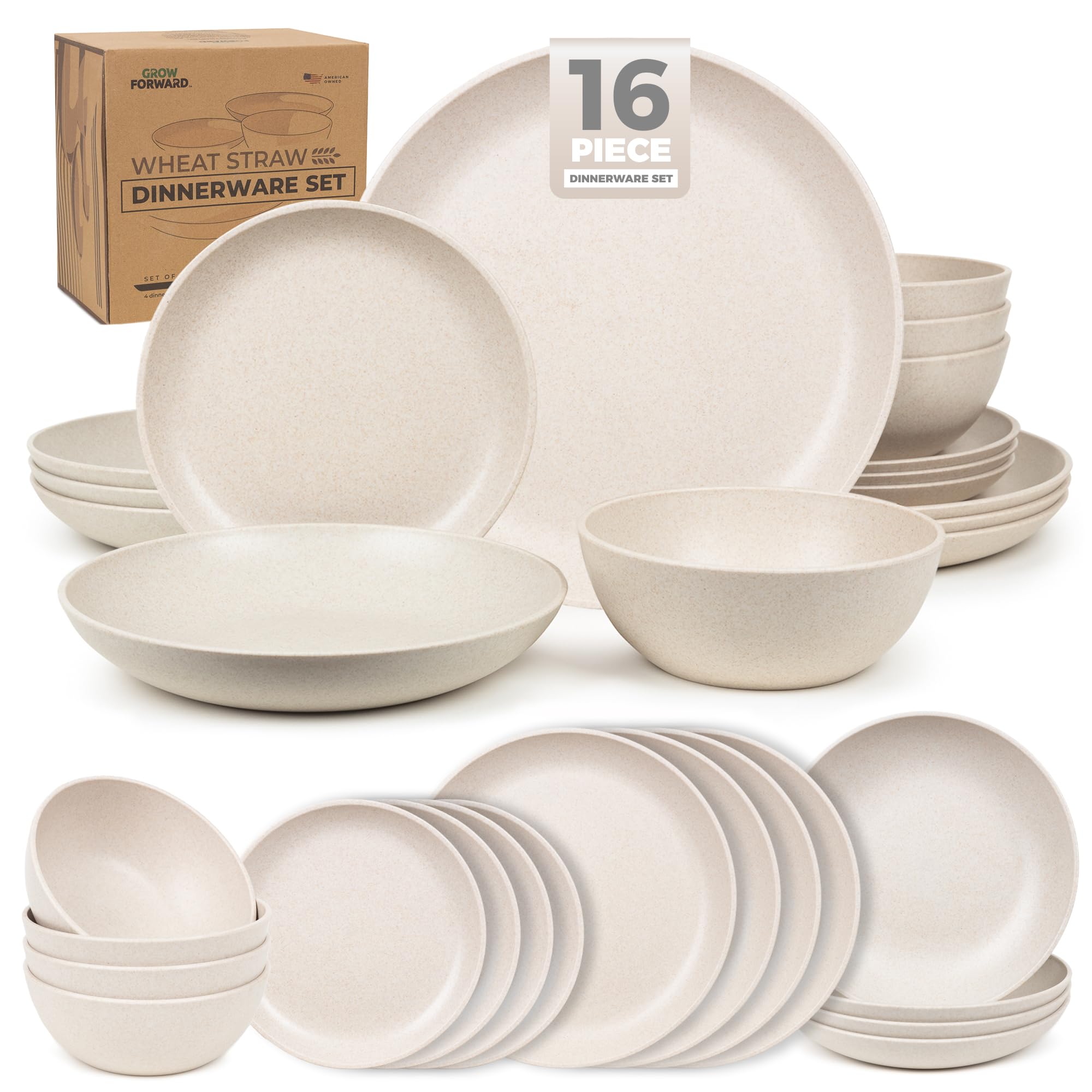 Grow Forward Sahara dinner plate 10.5in, unbreakable and microwave-safe for daily meals.