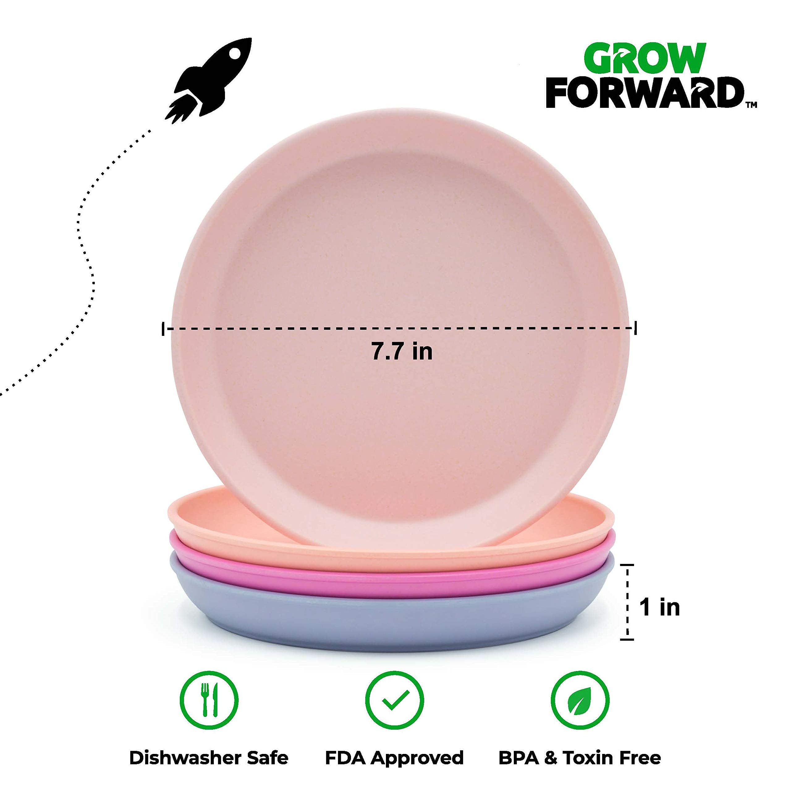 Grow Forward top-rack dishwasher safe dinnerware for quick cleanup